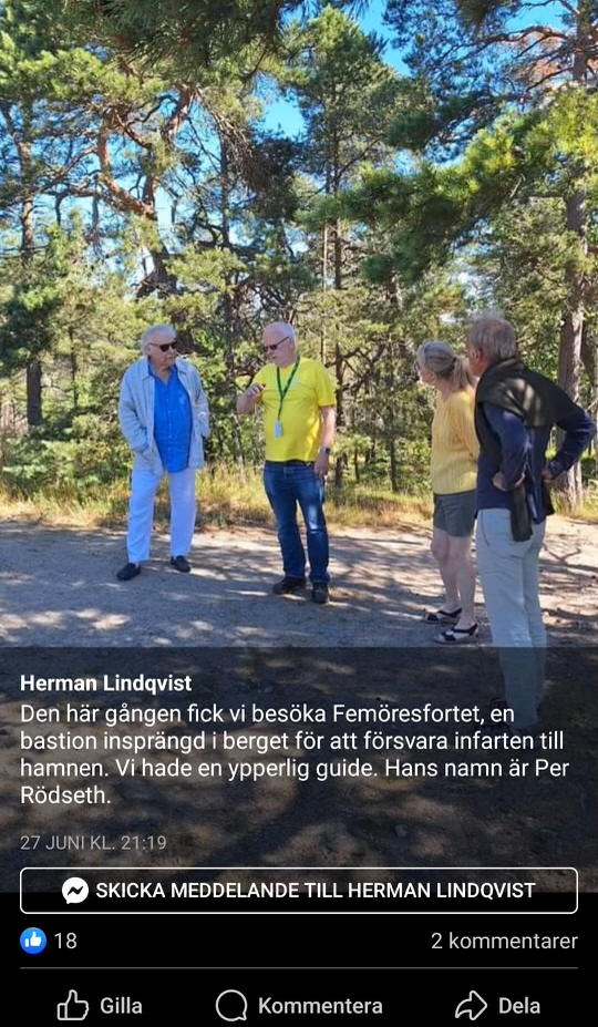 Herman Lindqvists Facebook